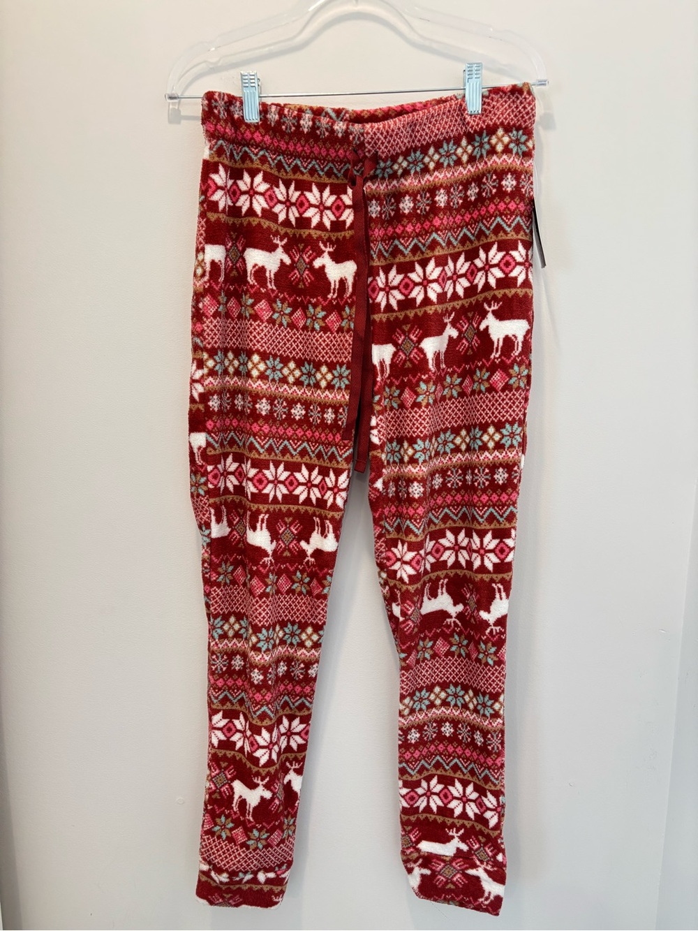 Canyon Creek Christmas plush pajamas pj pants nwt M